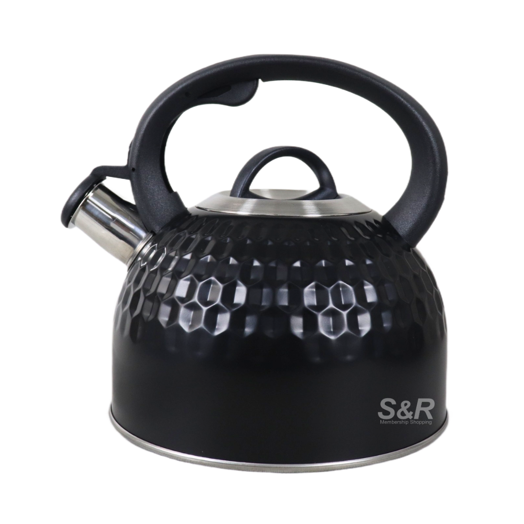 Hamilton Beach Whistling Kettle with 2 Ceramic Mugs Set